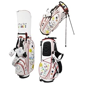 美品　レディースゴルフキャリーバッグ ゴルフ ローラーキャディバック レディース 女性用 キャディ